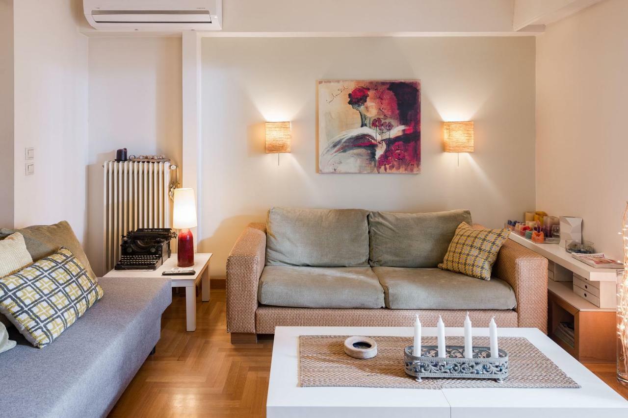 Stylish Flat With Veranda In The Heart Of Афины Экстерьер фото